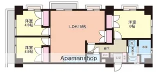 セジュールHARA【501号室】の間取り