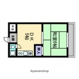 吉マンション【3階】の間取り