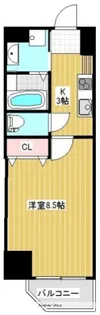 ノーブル大手町【2階】の間取り
