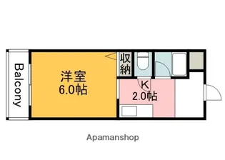 サンシャイン曙【505号室】の間取り