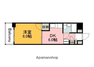 広島県広島市西区楠木町1丁目【マンション】の間取り