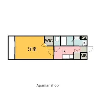 シルキーレジデンス横川【3階】の間取り
