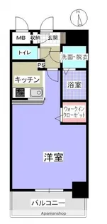 DAIYA komachi-BLD【802号室】の間取り