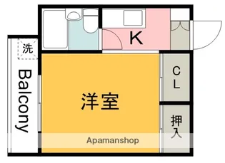 田川ビル【5階】の間取り