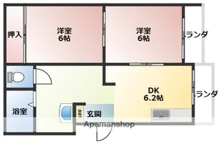 コーポ85【2階】の間取り