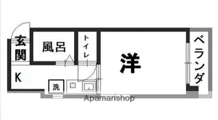 古光ビル【4階】の間取り