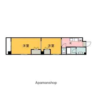 ル・クール上幟町【3階】の間取り