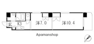 ルクール上幟町【2階】の間取り