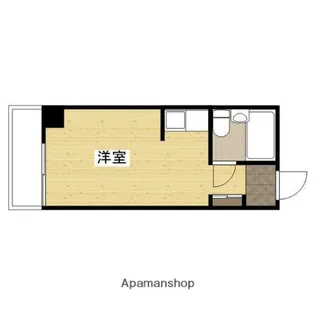 山下ビル【4階】の間取り