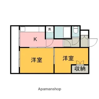 広島県広島市東区温品2丁目【マンション】の間取り