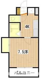 ルミノーソ三篠【806号室】の間取り