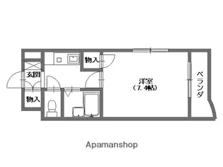 広島県広島市安佐南区中須1丁目【マンション】の間取り