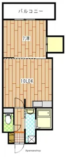 ベルパッソ平和公園【4階】の間取り