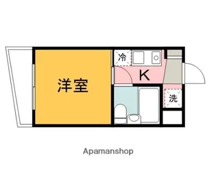 グレース幟町【601号室】の間取り