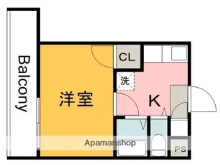 片山ビル11【702号室】の間取り