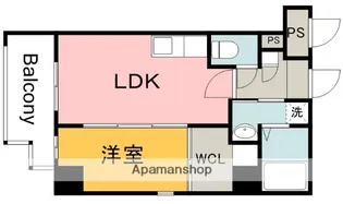 KATAYAMABLDG22【403号室】の間取り
