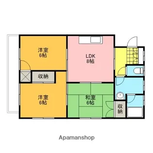 光洋マンション【1階】の間取り