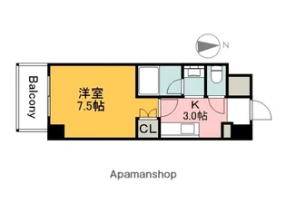 広島県広島市安佐南区川内1丁目【マンション】の間取り