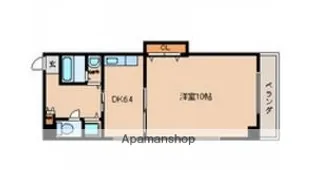 プレイス十日市【2階】の間取り