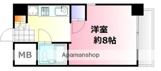 佐伯ビル【4階】の間取り