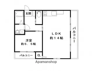 引地ビル【3階】の間取り