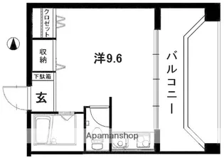 井原ビル【3階】の間取り