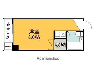 グランドアメニティ住吉(旧 ハピネス住吉)【3階】の間取り