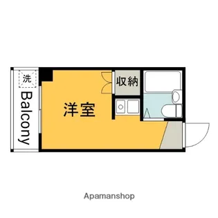 グランドアメニティ住吉(旧 ハピネス住吉)【2階】の間取り