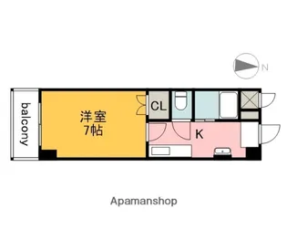 府中森野ビル【3階】の間取り