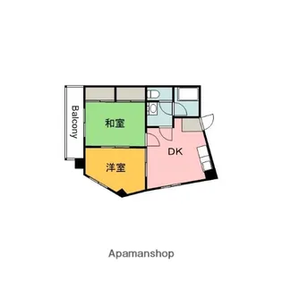 東宝ビル【401号室】の間取り