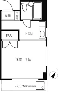 高雄ビル【3階】の間取り