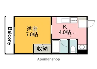 中本マンション【2階】の間取り