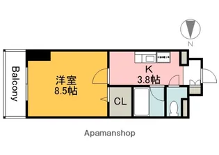 ミーニュ・カーザ【6階】の間取り