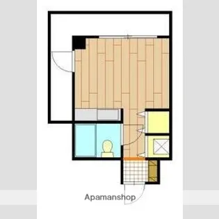 広島県広島市西区天満町【マンション】の間取り