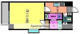 広島県広島市西区三篠北町【マンション】の間取り