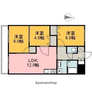 アニマルキッズ【2階】の間取り