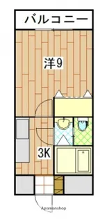 エリーな横川【5階】の間取り