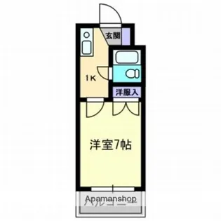 リベルテ矢野【4階】の間取り