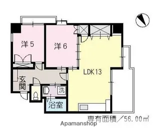 IKEDA BUILDING【301号室】の間取り