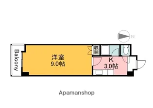 RESIDENCE西宮【603号室】の間取り