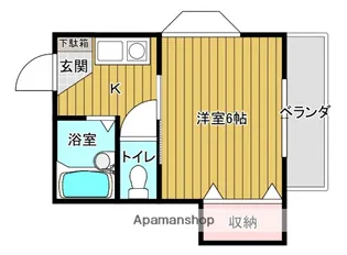 広島県広島市安佐南区祇園5丁目【アパート】の間取り
