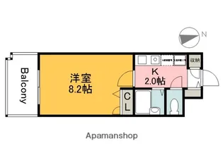 双葉ヒルズ堺町【9階】の間取り