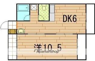 日焼ビル【5階】の間取り