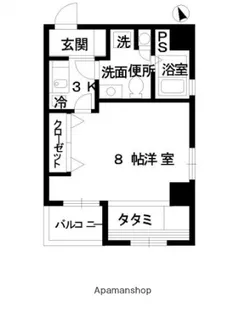 セレクト縮景園【6階】の間取り