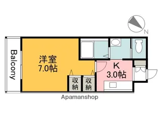 カーサ大塚2ND【2階】の間取り