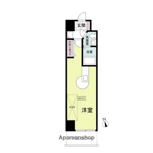 S-FORT鶴見町【13階】の間取り