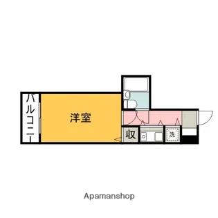 朝日プラザ横川駅前【4階】の間取り