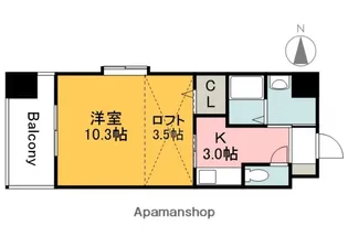 プレジールジョイ西原【2階】の間取り