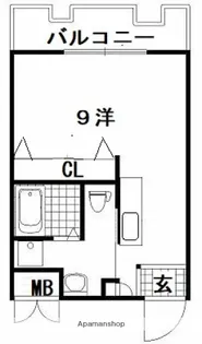 幟ビル【5階】の間取り