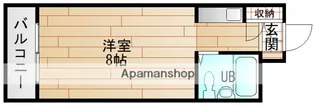 広島県広島市南区東雲本町3丁目【マンション】の間取り